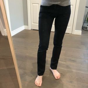 J brand pencil jeans leather look like.